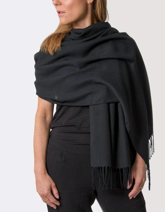 Cashmere blend Pashmina Wrap . All colours