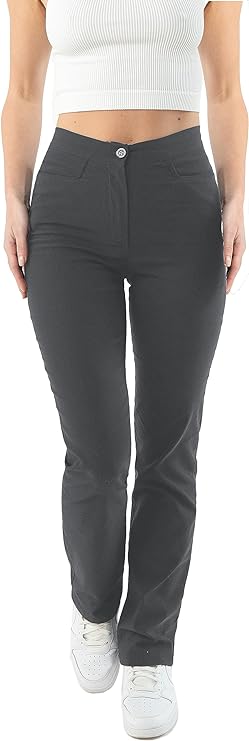 USCO Girls Secondary School Trousers Navy, Grey and Black