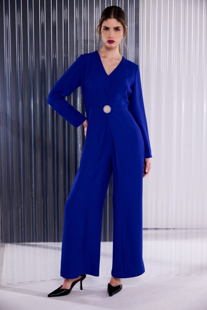 Kate Cooper Jumpsuit with Clasp at front closing Kcaw26138