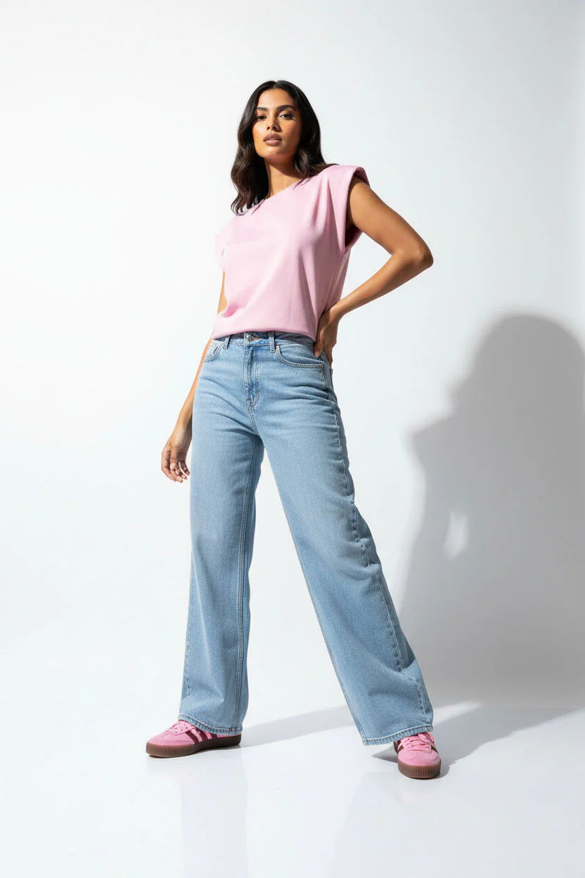 Pixi Daisy Structured Shoulder Sleeveless top 1760