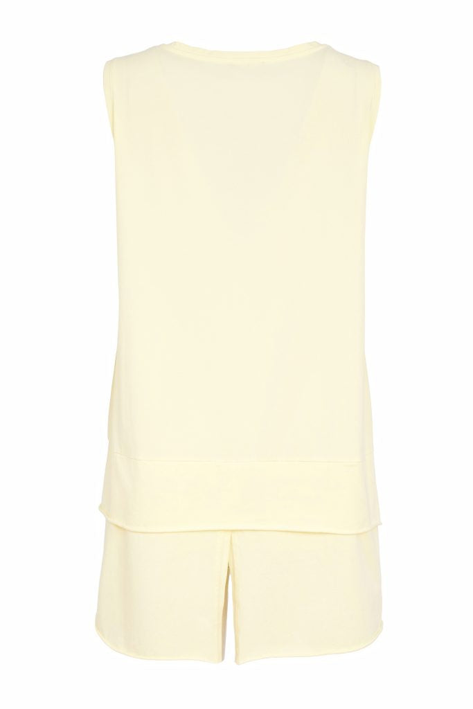 Naya longline cami top with split hem Nas26115