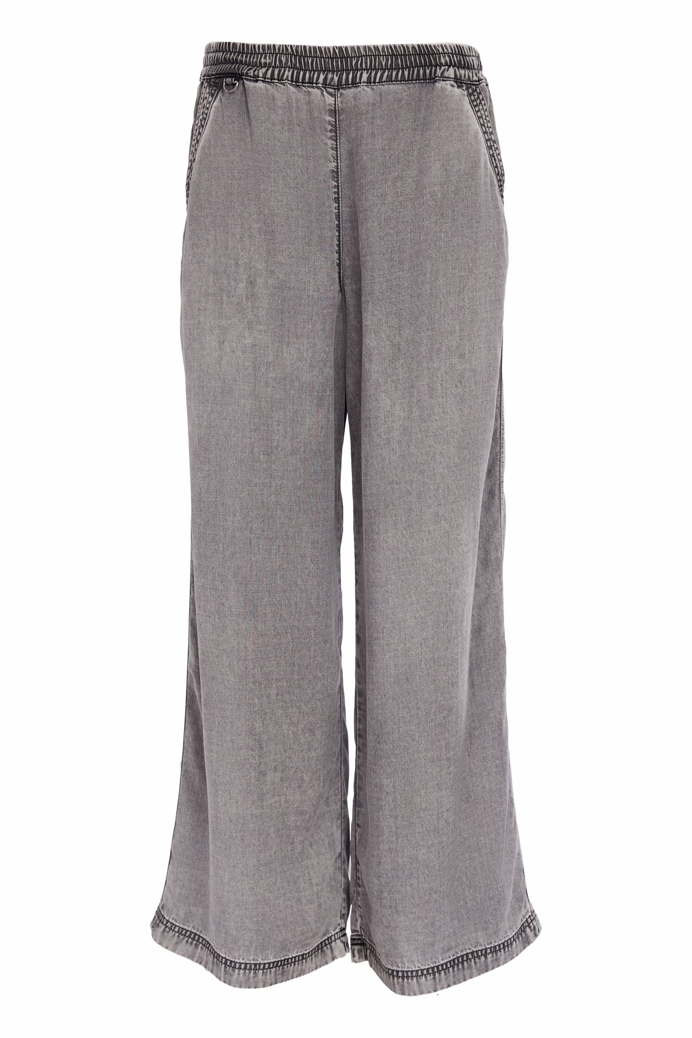 Naya Wide Leg Tencel Pull Up Trouser Nas26137