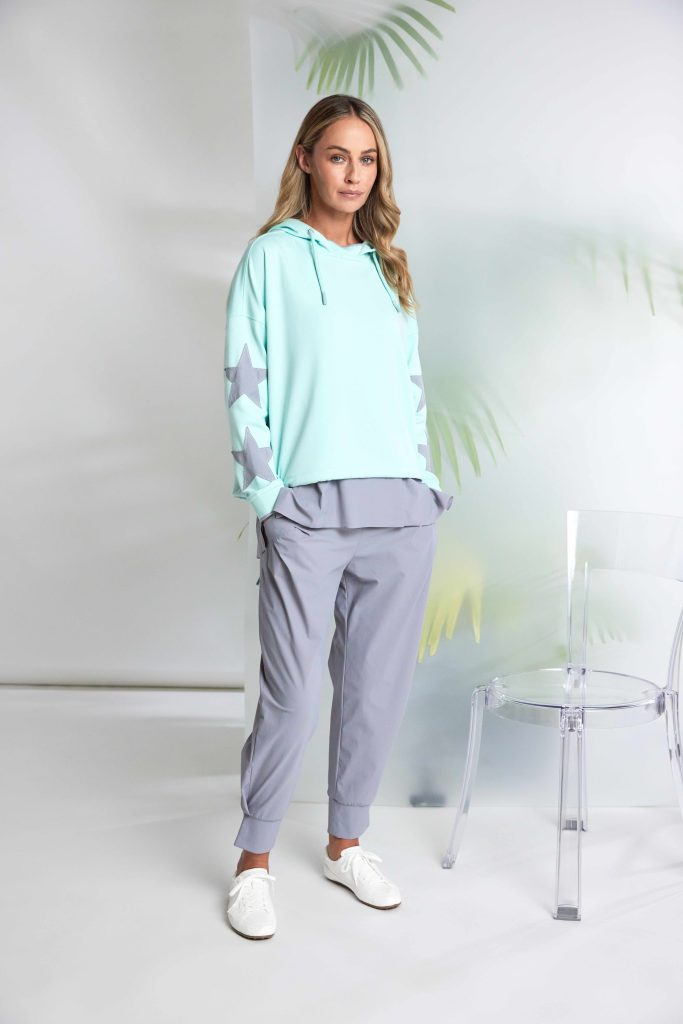 Naya Hooded sweatshirt With Contrast Cuff And drawstring Nas26214