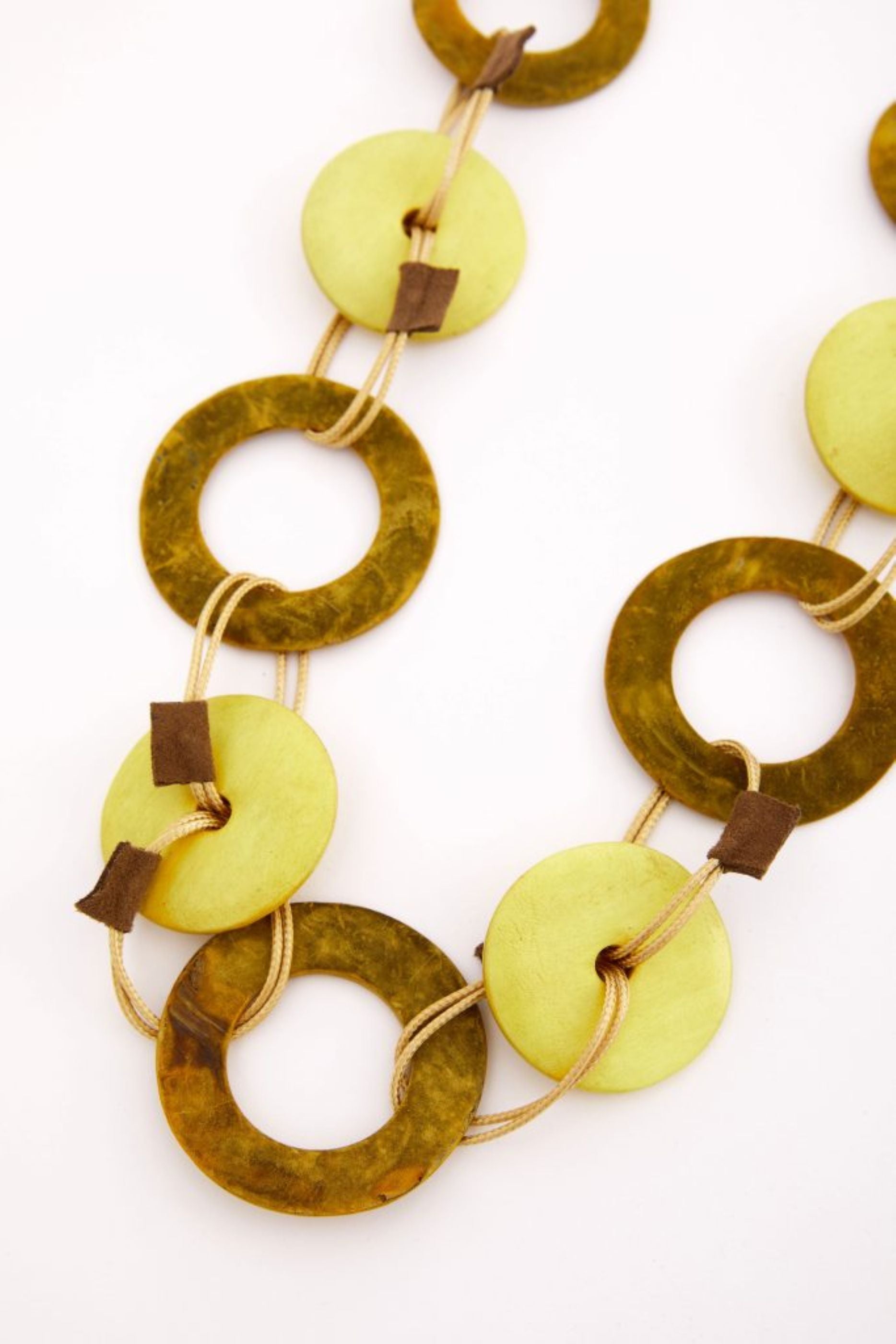 Naya Colour Loop Necklace With Small Disc Nas26372