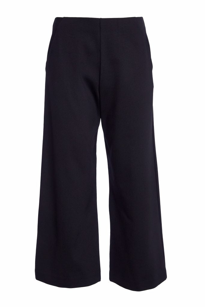 Naya crop wide leg trousers with stretch waistband and pockets Naw25257