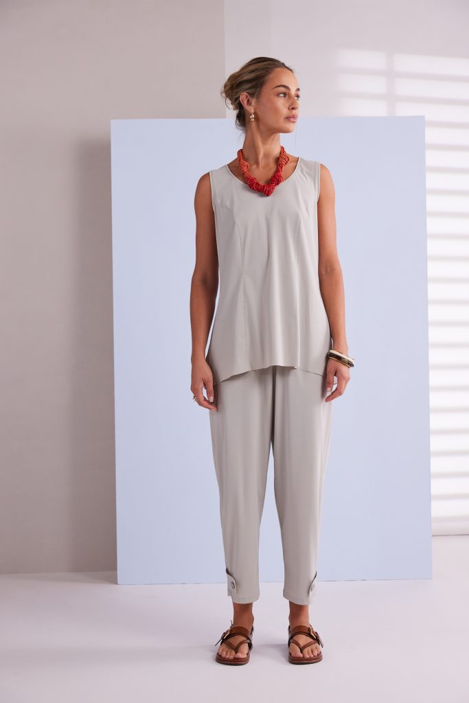 Naya Travel Fabric Cami in Ash NPA26103