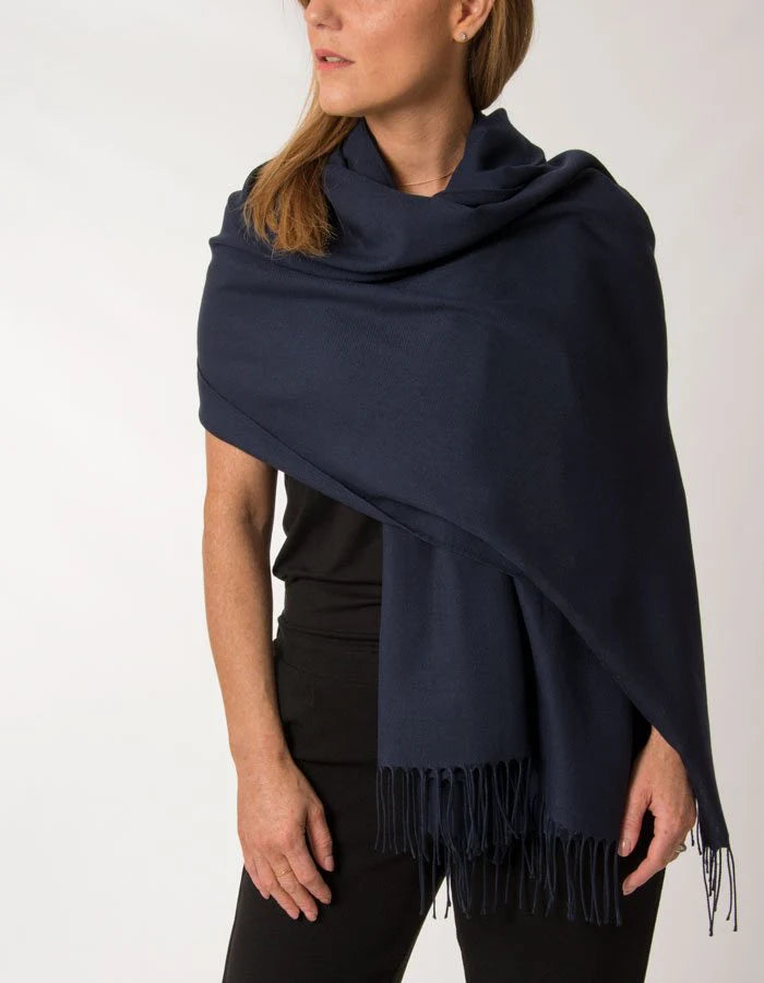 Cashmere blend Pashmina Wrap . All colours