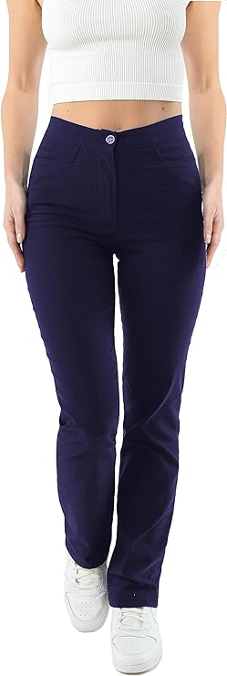 USCO Girls Secondary School Trousers Navy, Grey and Black