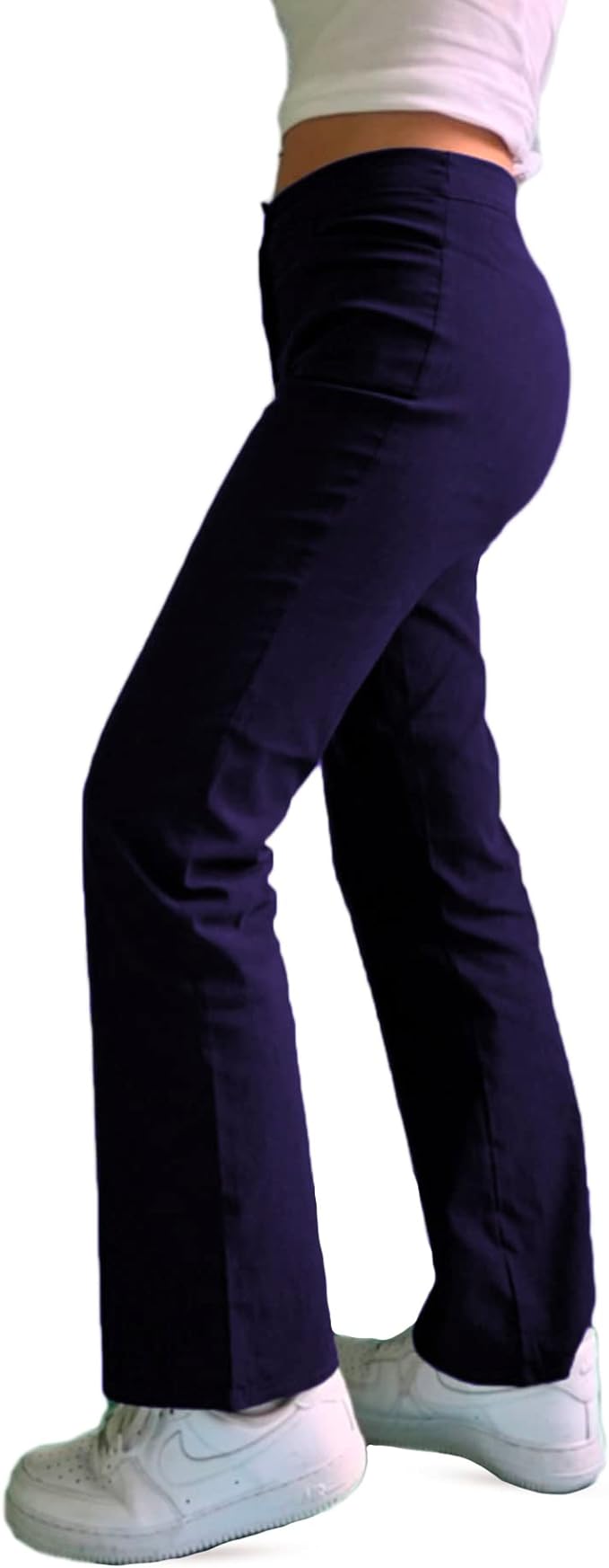 USCO Girls Secondary School Trousers Navy, Grey and Black