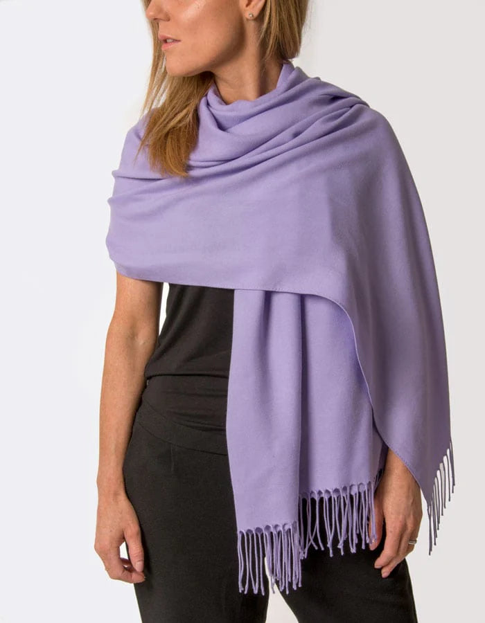 Cashmere blend Pashmina Wrap . All colours