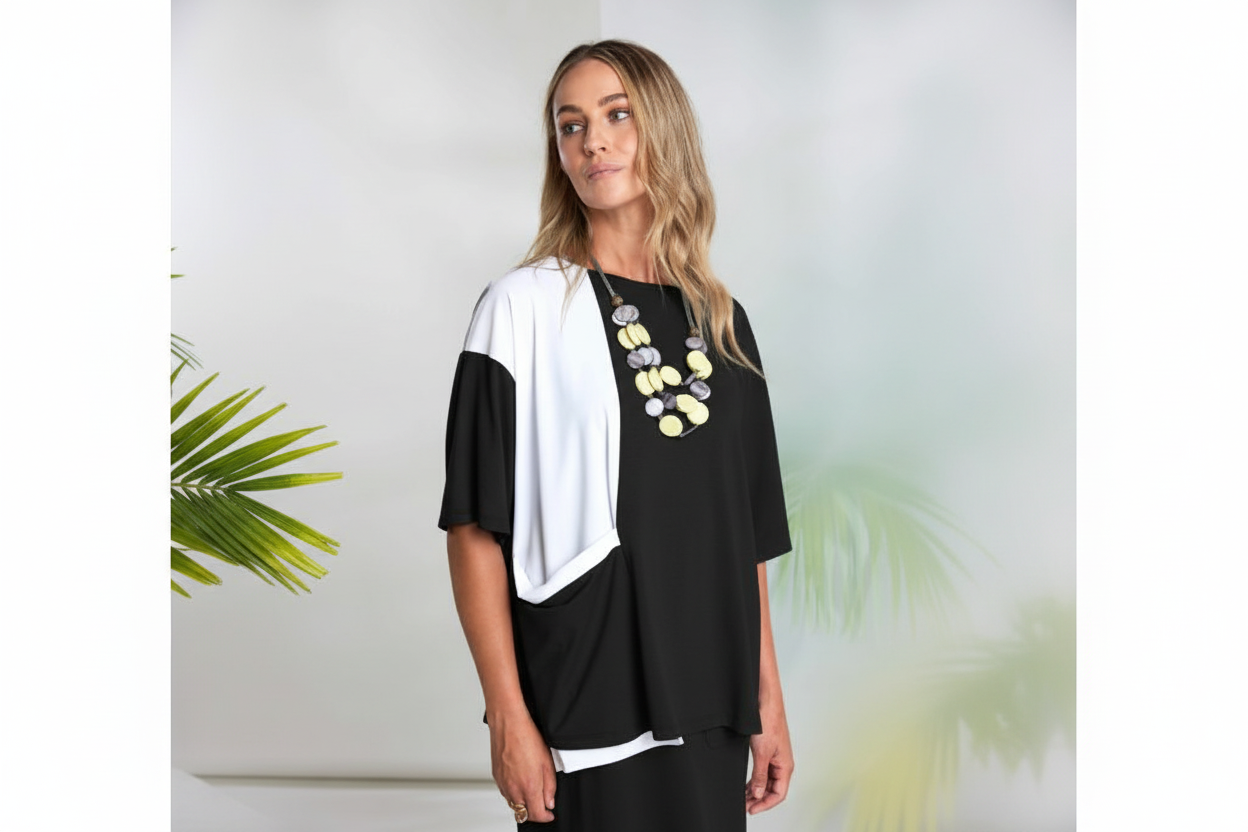 Black and white top version