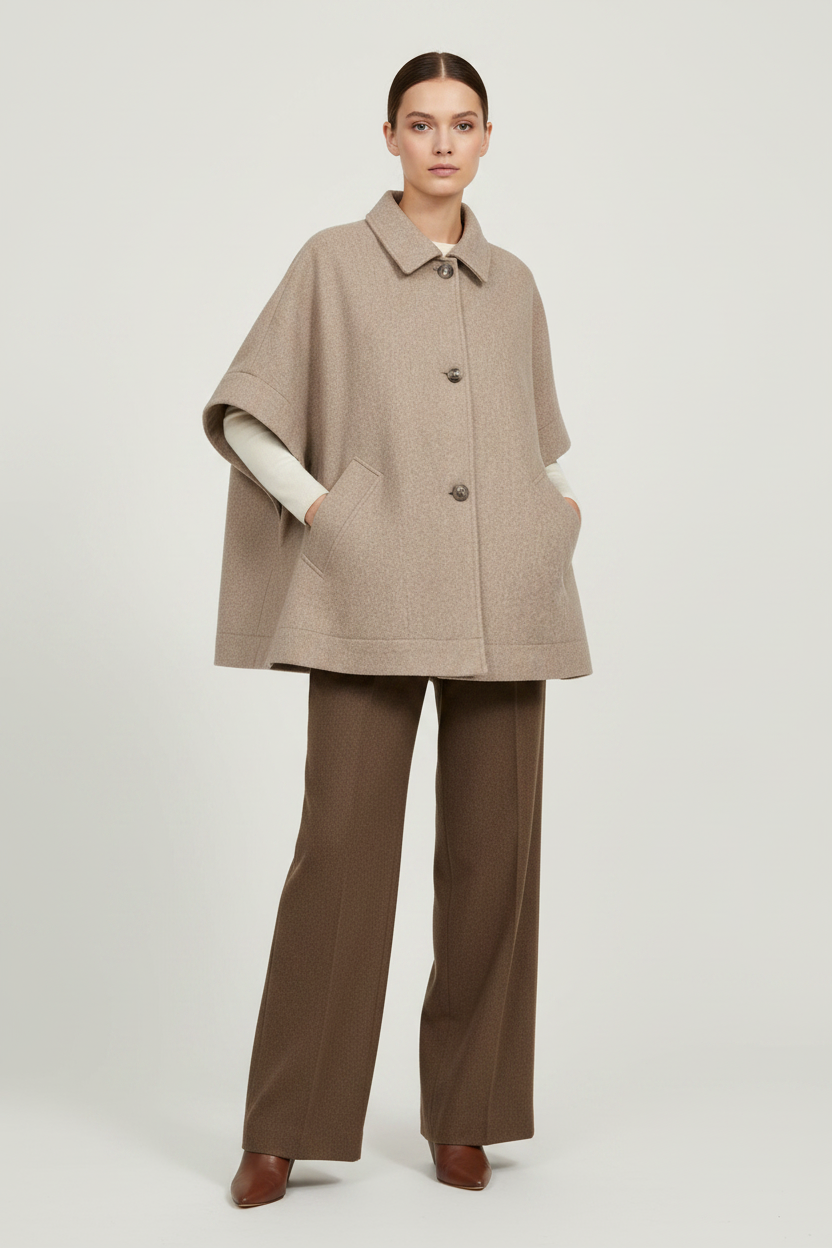 Cape jacket model - exact jacket reference