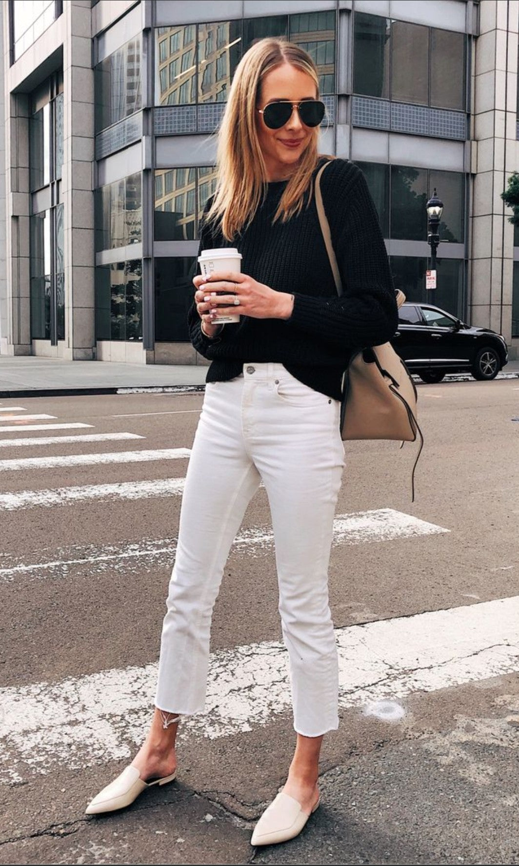 Robell Elana Ankle Grazer Jeans in Beige or White 28" leg
