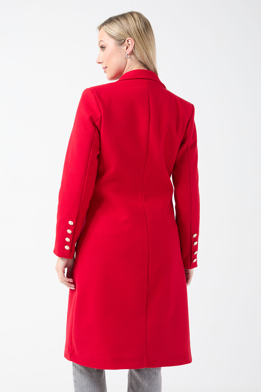 Marc Angelo Tailored coat Red A1247 Red