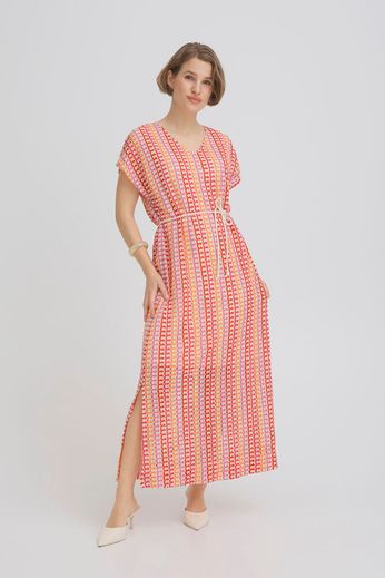 Byoung ByPrisca Crochet knit dress with rope belt 20818441