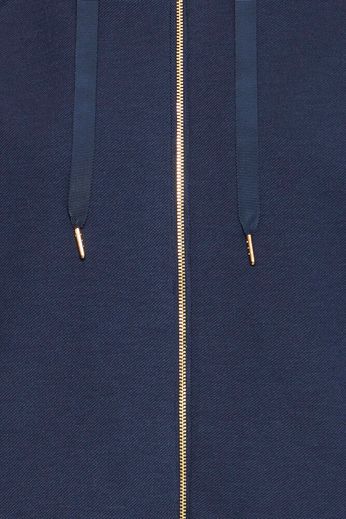 Fransa Navy Zip Jacket 20617503