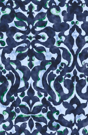 Fransa Seen Tee in Blueberry or Smokey olive print 20617416