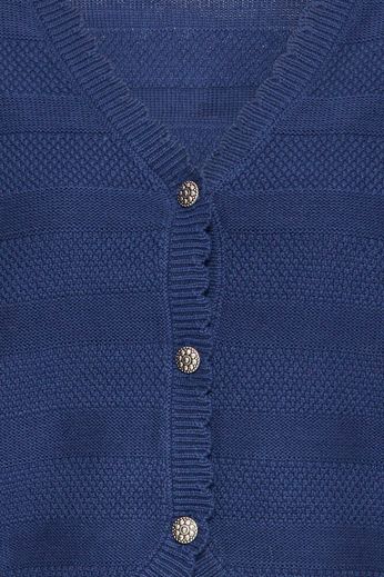 Byoung V Neck Cotton Cardigan in pink or blue 20818460