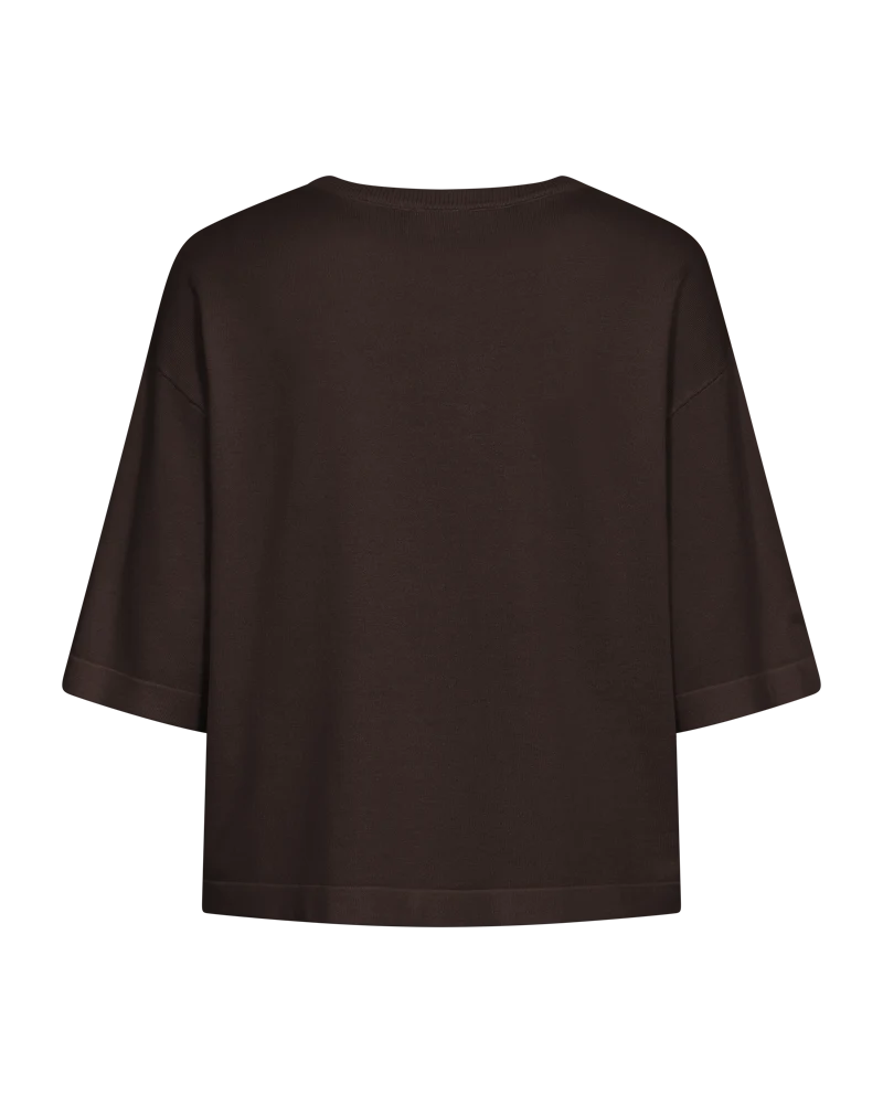 Free/Quent Conny Fine Knit with round neck and wide half sleeves 211619