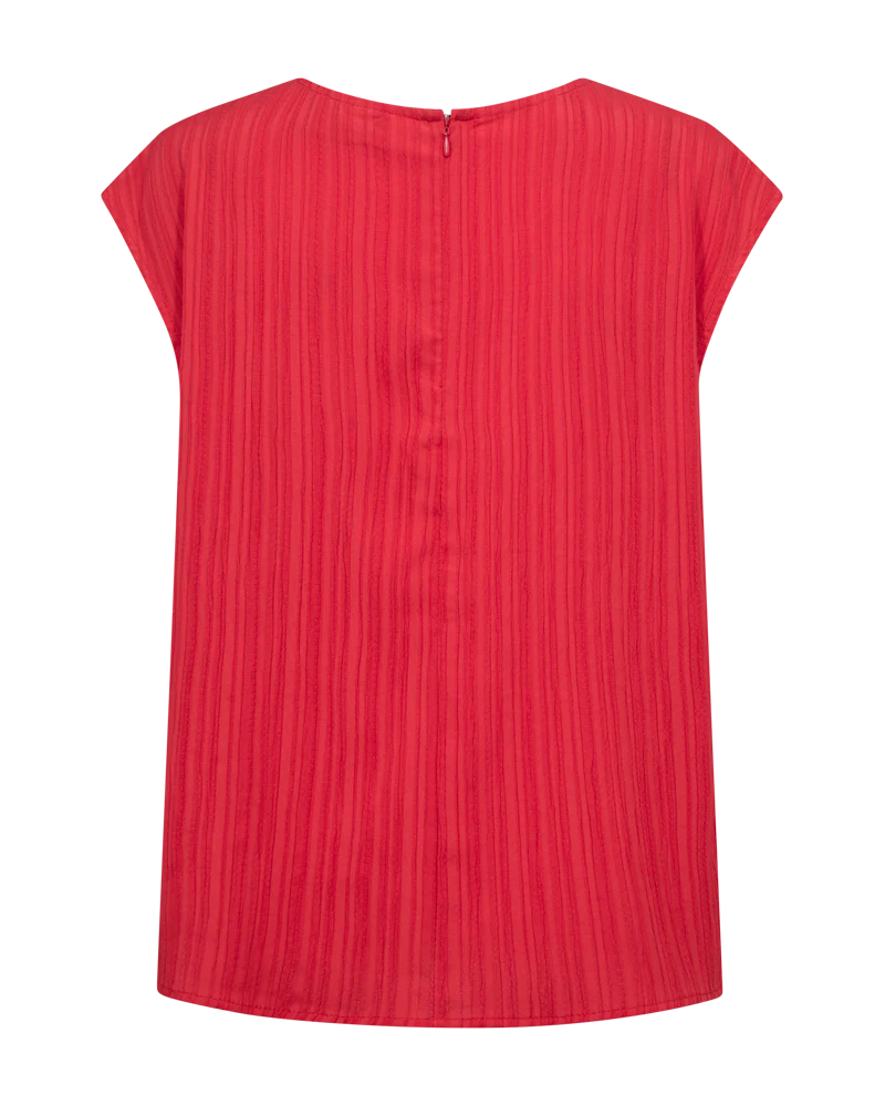 Free/Quent Poppy Textured sleeveless blouse 207685