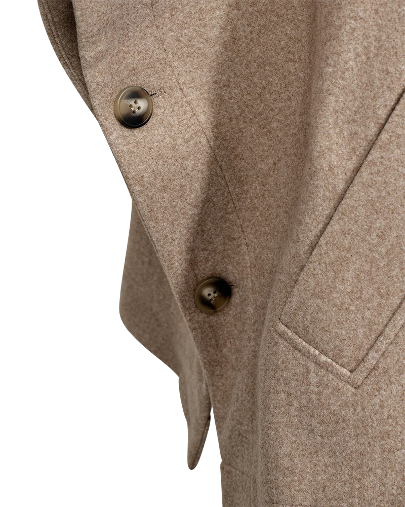 Free/Quent FQYANNA Cape in Mink Melange FQ211554