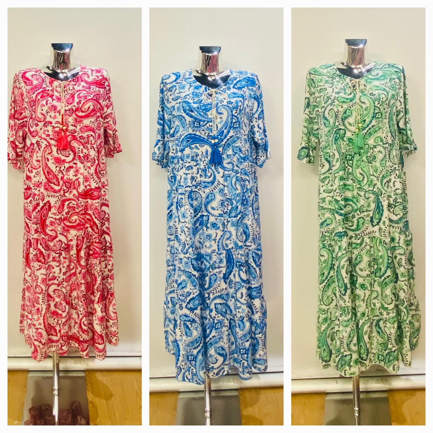 Sadie Paisley Midi Dress