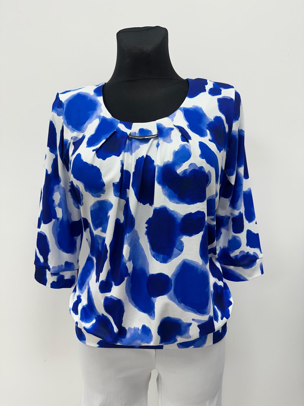 Yew round neck top with sodt wide waistband Yew26 10