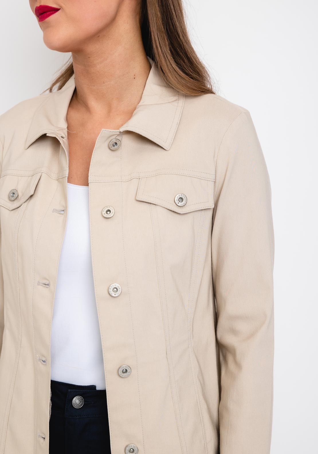 Robell Happy Jacket in Beige 14 57609 14
