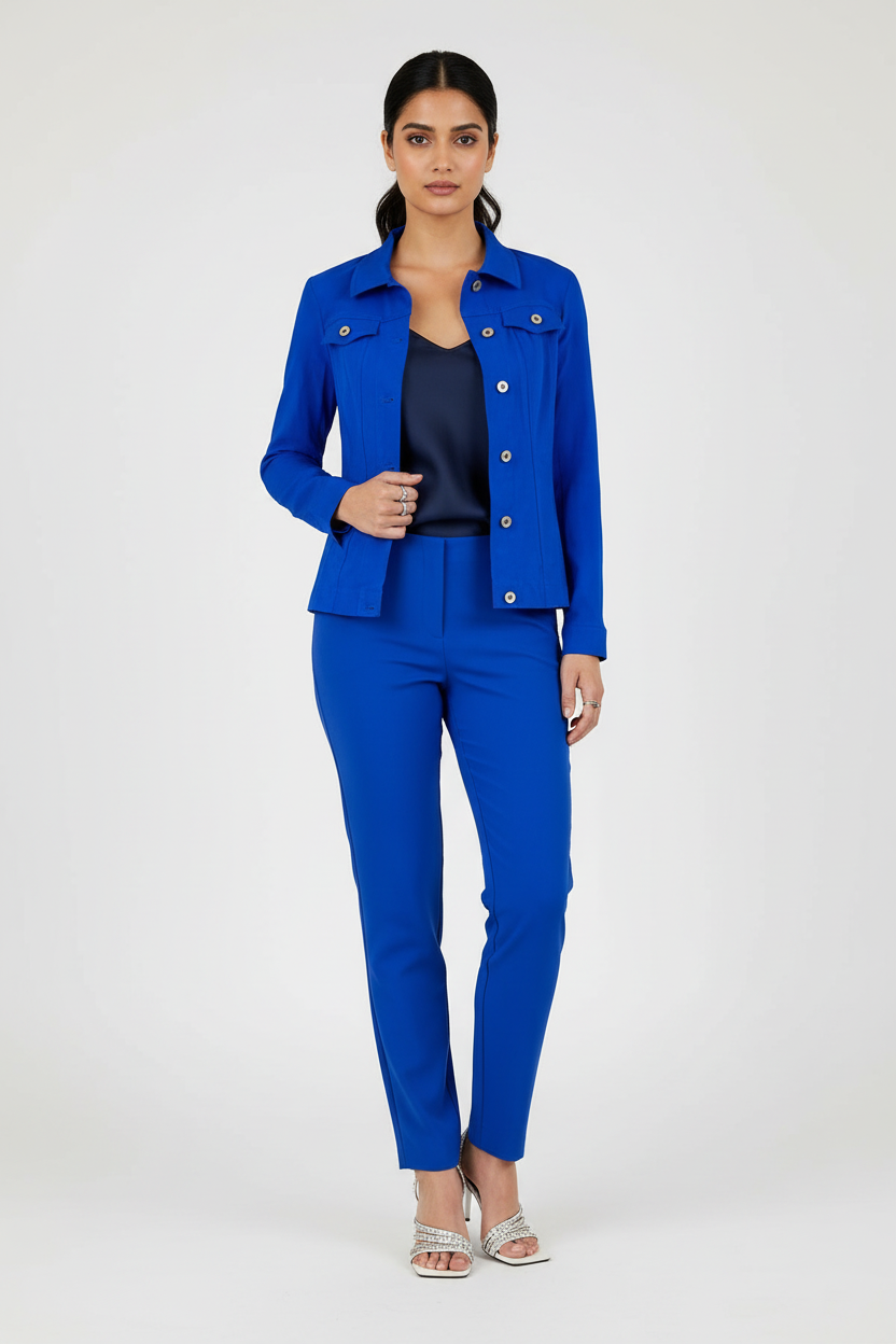 Royal blue suit - jacket and trousers