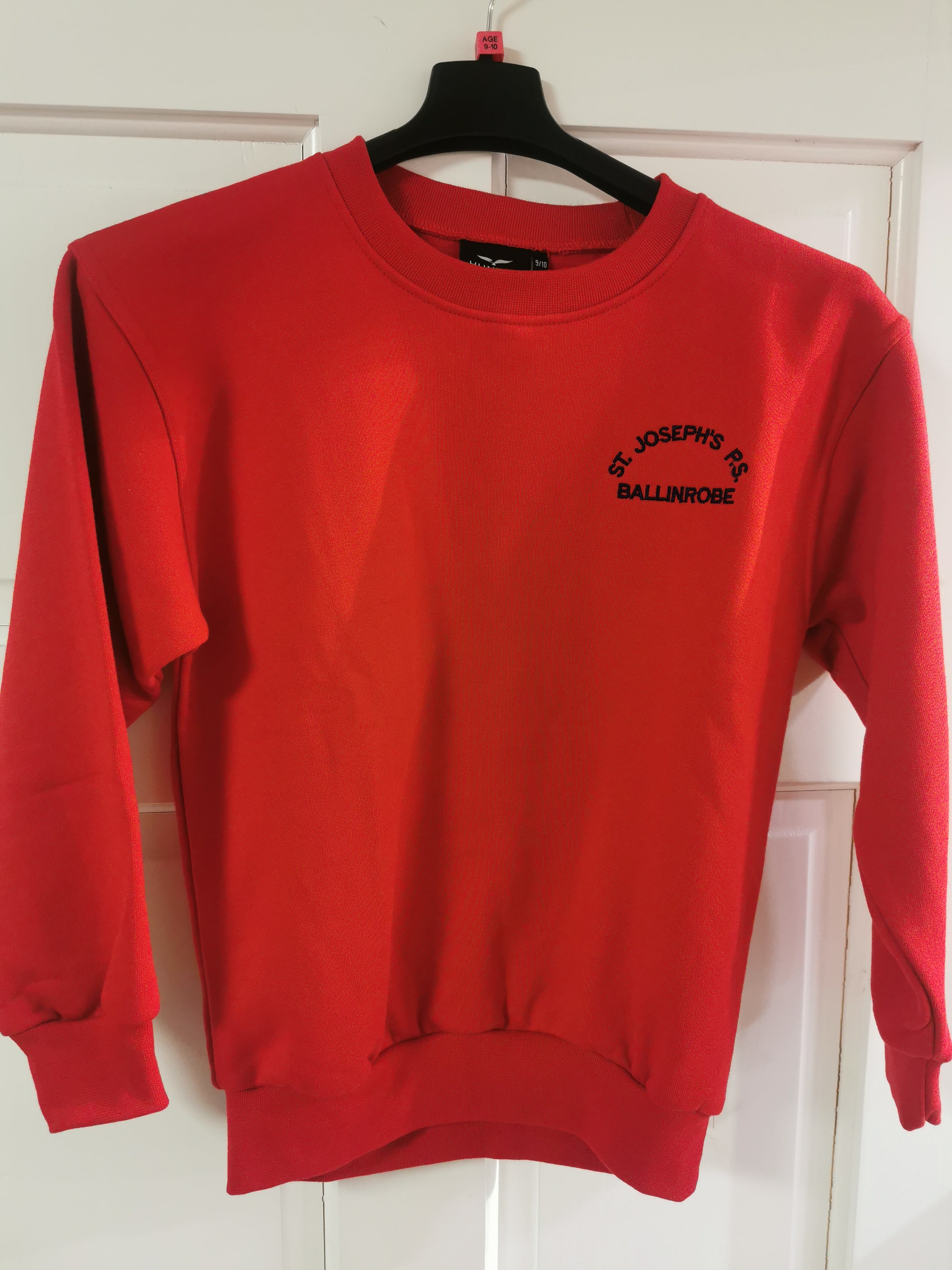 St Josephs Primary School Ballinrobe Red Sweatshirt