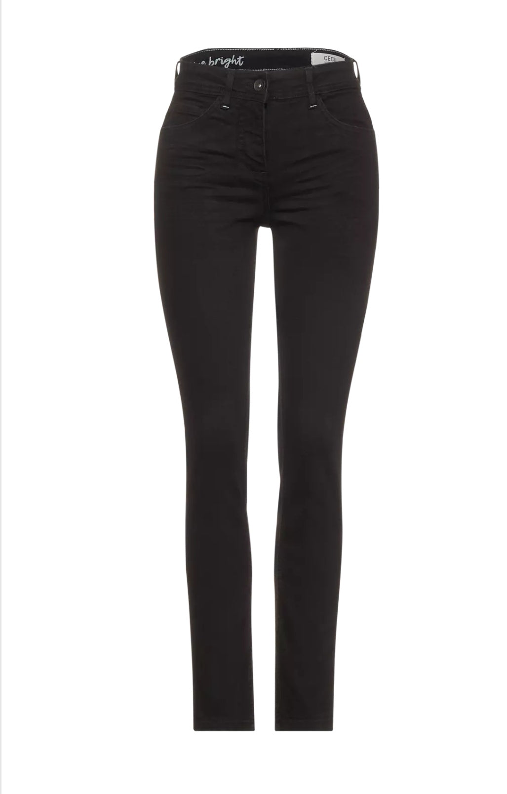 Black High Waist Jeans Long Leg373629