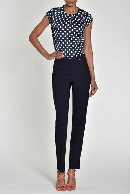 Robell Marie Full Length Pull on Bengaline trousers. All Colours