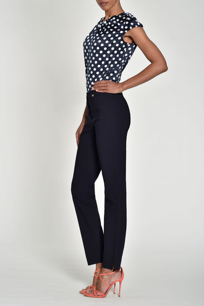 Robell Marie Full length pull on stretch trousers 51412 5499
