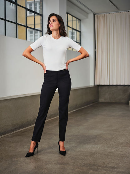 Robell Marie Full Length Pull on Bengaline trousers. All Colours