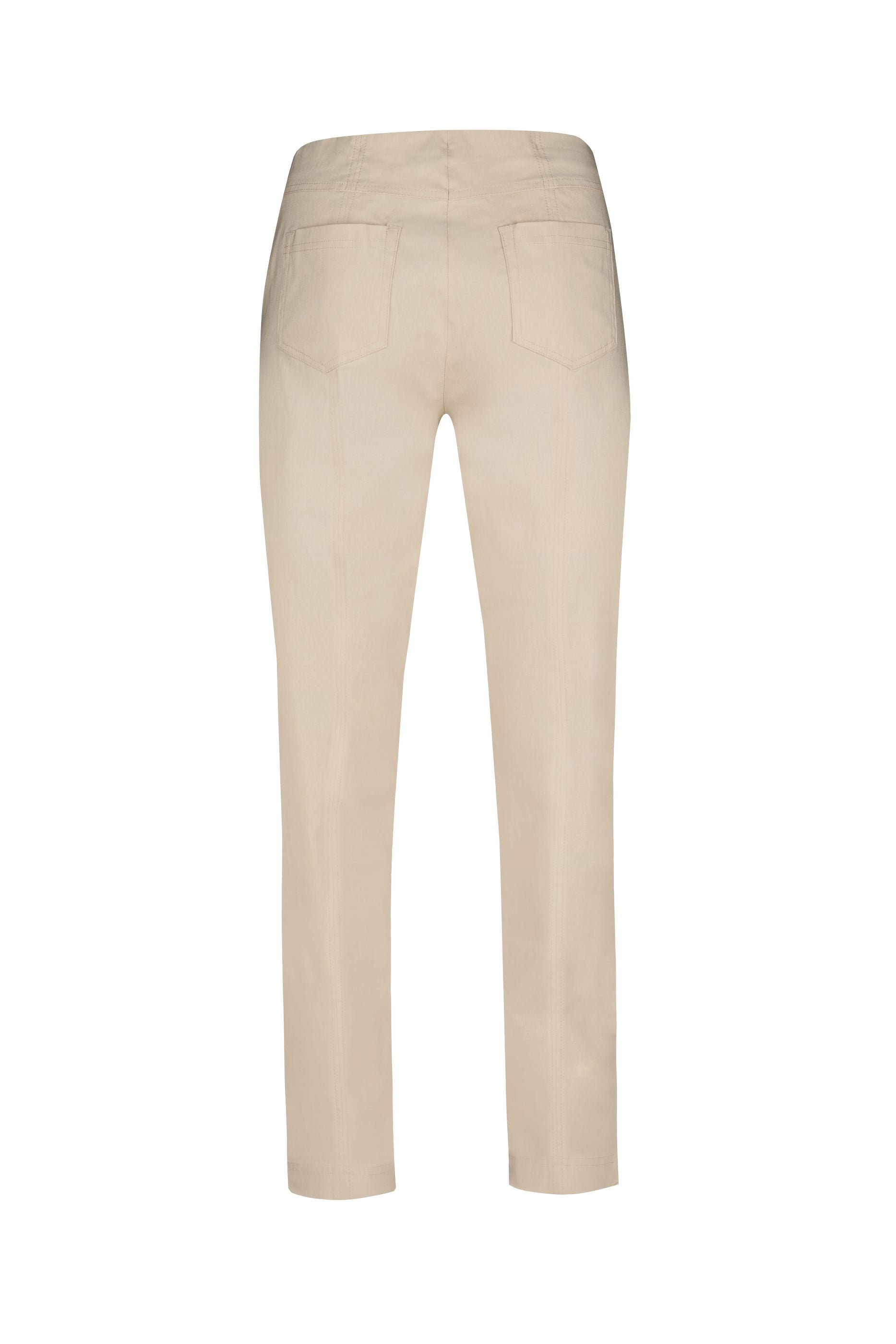 Robell Bella Full length Stretch trousers with back pockets in Beige 51559 14