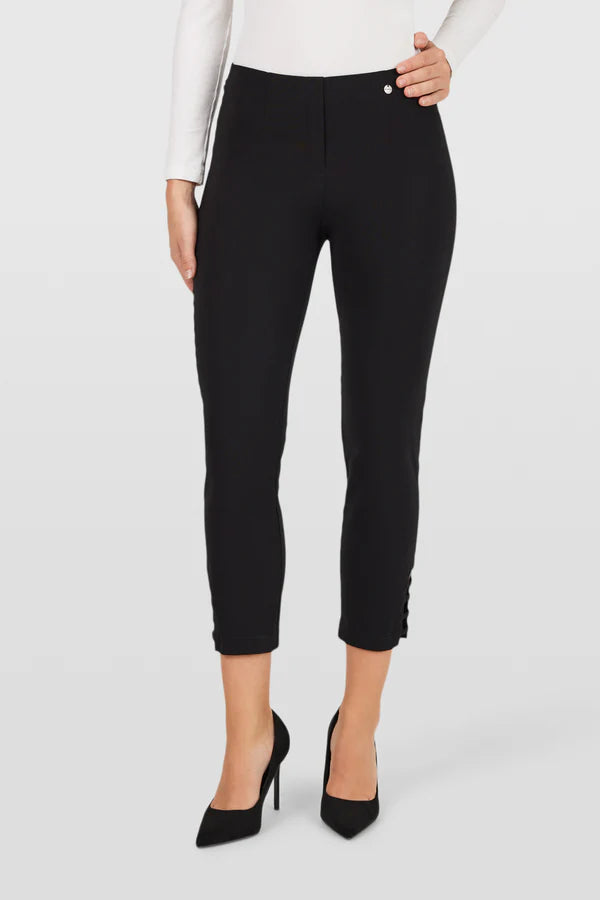 Robell Black Lena 7/8 trousers 52550 5499 90