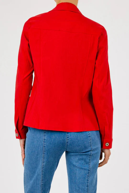 Robell Happy Jacket in True Red 57609 402