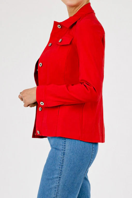 Robell Happy Jacket in True Red 57609 402