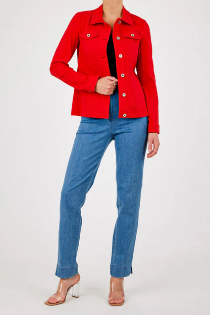 Robell Happy Jacket in True Red 57609 402