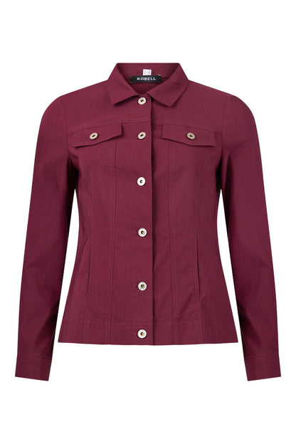 Robell Happy Jacket in Sangria 562
