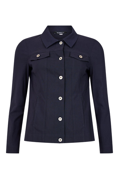 Robell Happy Jacket in Navy