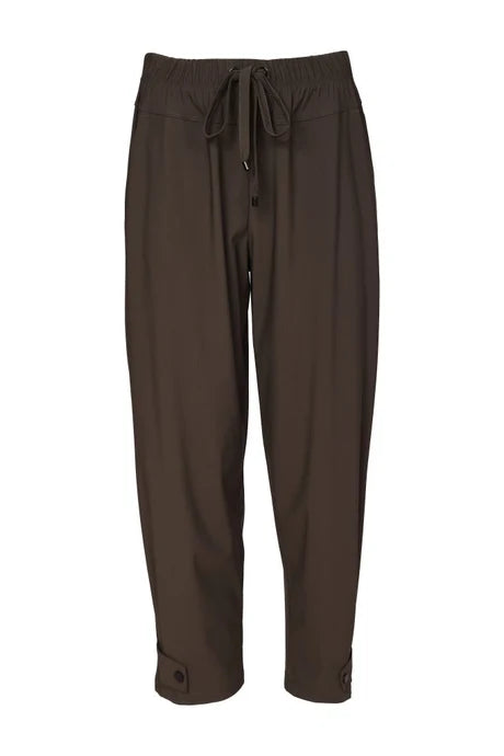 Naya travel fabric Drawstring waist Trouser With Tab At Hem Naw26116