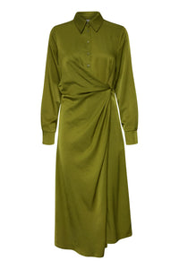 Fransa Viline Wrap style shirt dress 20612821
