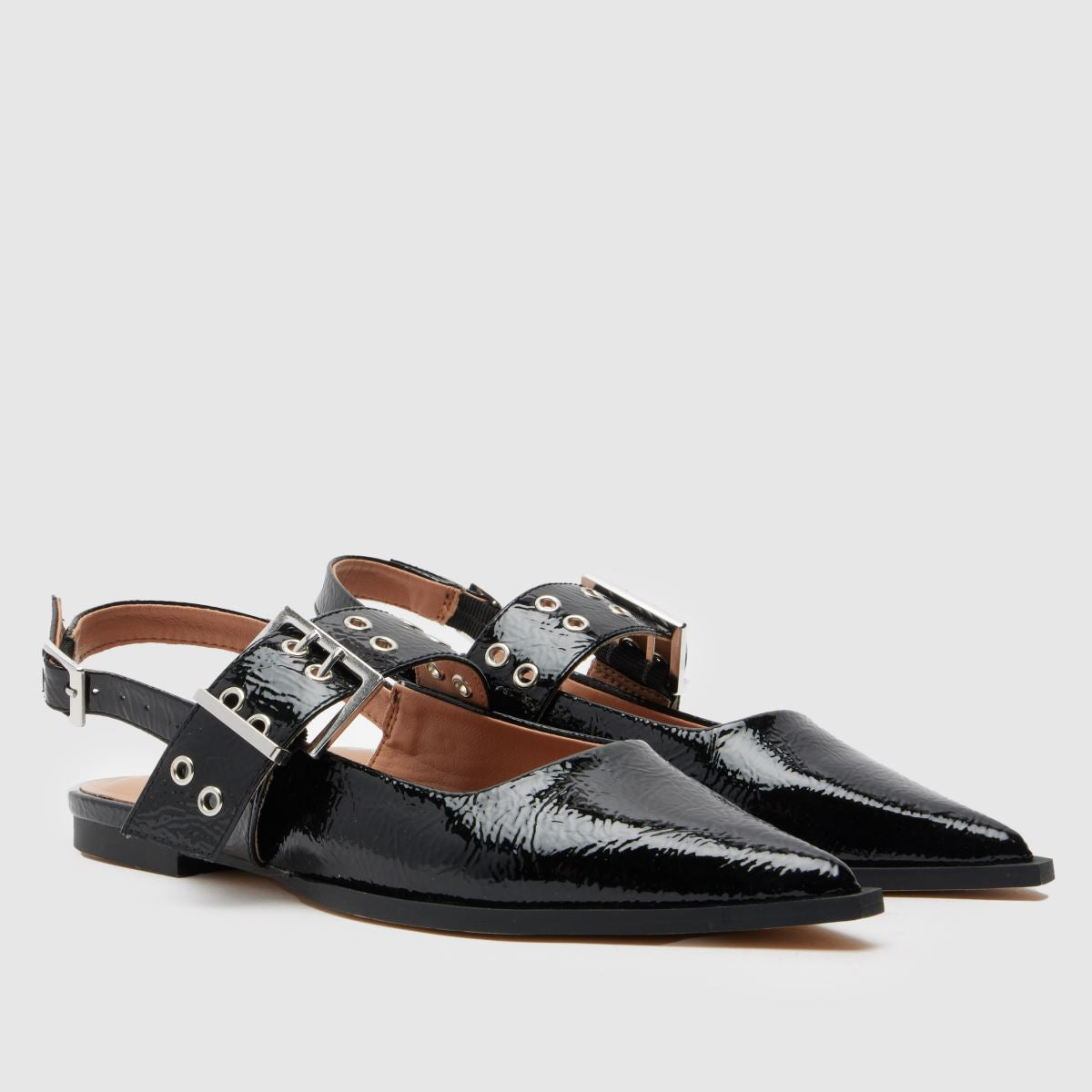 Metro Chic Studded Flats