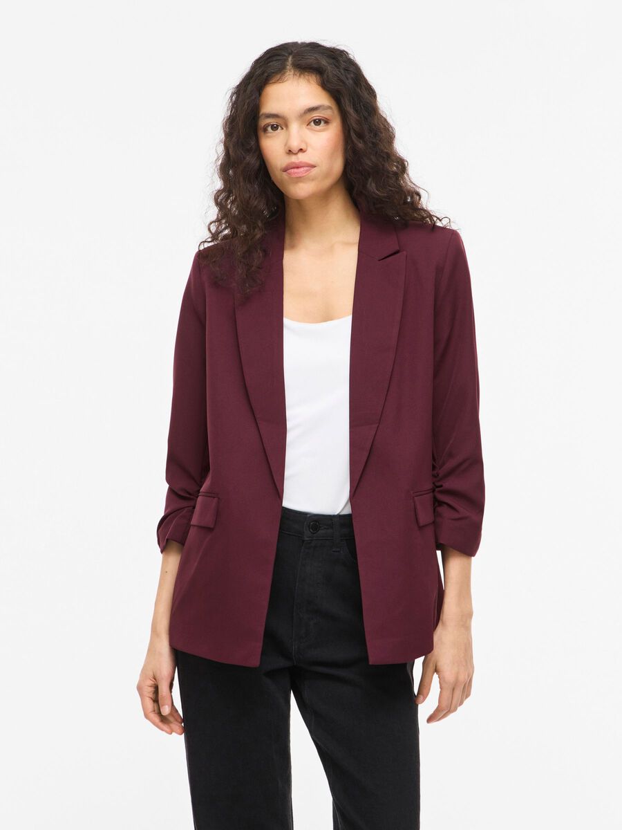 Marc Angelo Ruched Sleeve Blazer 6083/6078