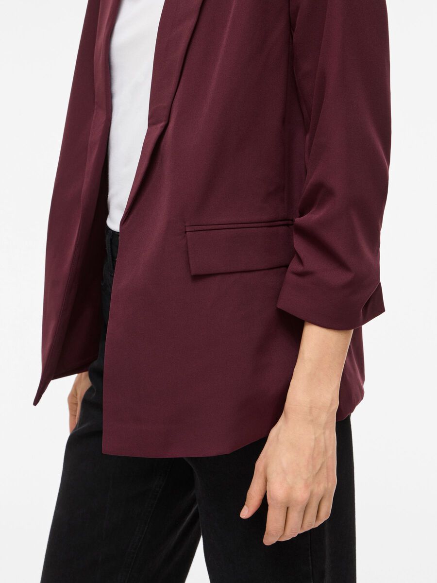 Marc Angelo Ruched Sleeve Blazer 6083/6078