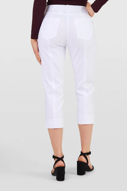 Robell Bella NEW crop stretch trousers with front and back pockets. All Colours