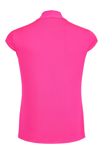 Robell V ~Neck Cap sleeve top in Pink or Navy 54458 Inka