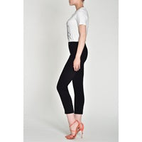Robell Bella 7/8 trouser with Cuff Hem in Black 51568 90