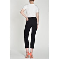 Robell Bella 7/8 trouser with Cuff Hem in Black 51568 90